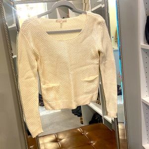 7 for All Mankind Cream Sweater